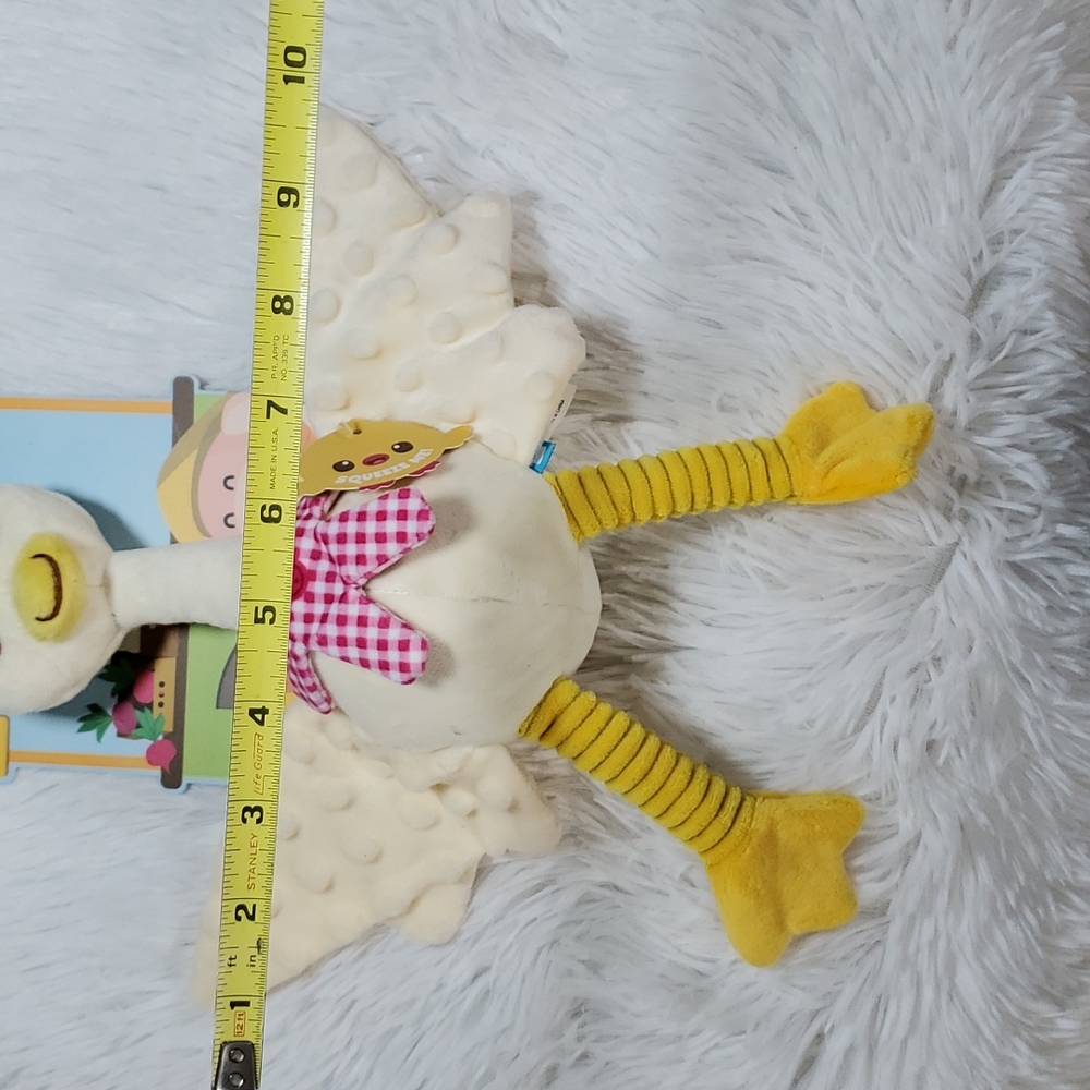 Bark Gingham Goose Dog Toy - Picture 7 of 7